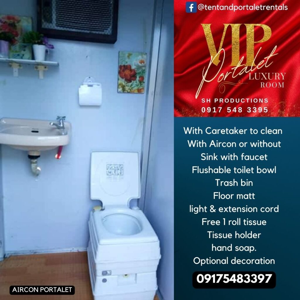 VIP Portalets, Portable Toilet, VIP Portable Restroom, Portalet Rentals